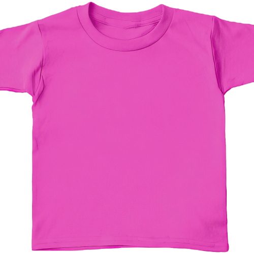 Plain T-Shirt Size 2-4 (Pink)
