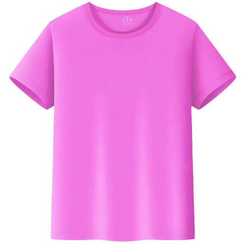 Plain T-Shirt Size 5-9 (Pink)