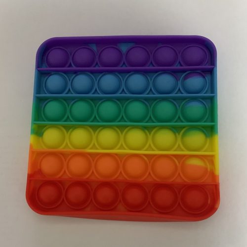 Bright Rainbow Push Pop - 12.5cm