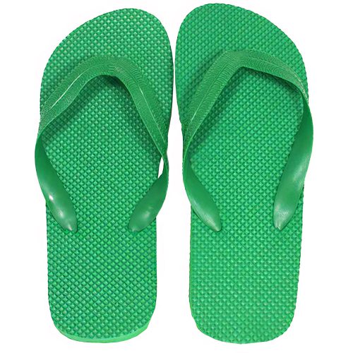 Thongs Green size 5-9